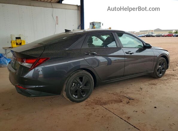 5NPLS4AG5NH071974 2022 HYUNDAI ELANTRA Gray Trasero derecho