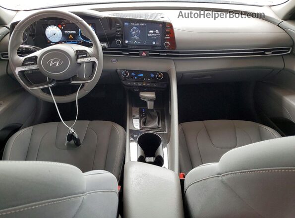 5NPLS4AG5NH071974 2022 HYUNDAI ELANTRA Gray Vista del salpicadero