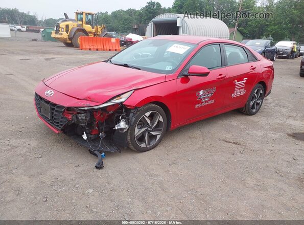 5NPLS4AG5PH117192 2023 HYUNDAI ELANTRA Red Передня ліва чверть