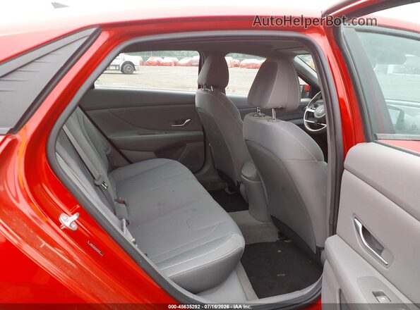 5NPLS4AG5PH117192 2023 HYUNDAI ELANTRA Red Вид наклейки з VIN-кодом