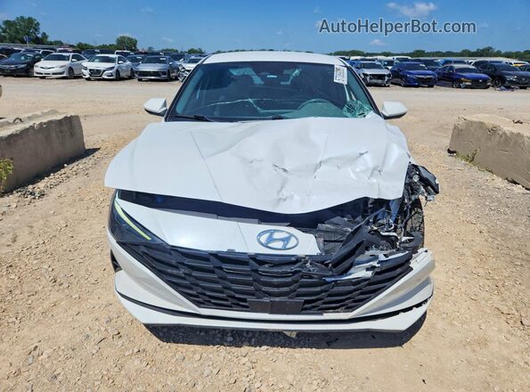 5NPLS4AG6MH022054 2021 HYUNDAI ELANTRA White Vista frontal