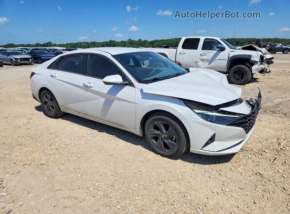 5NPLS4AG6MH022054 2021 HYUNDAI ELANTRA White Delantero derecho