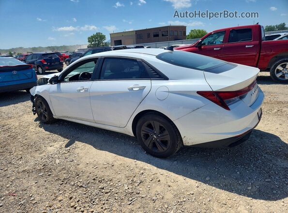 5NPLS4AG6MH022054 2021 HYUNDAI ELANTRA White Trasero izquierdo