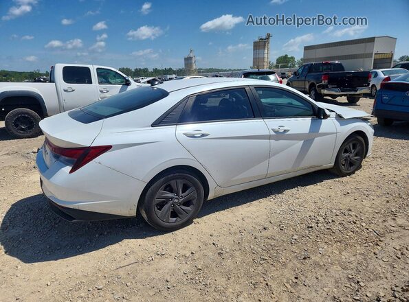 5NPLS4AG6MH022054 2021 HYUNDAI ELANTRA White Trasero derecho