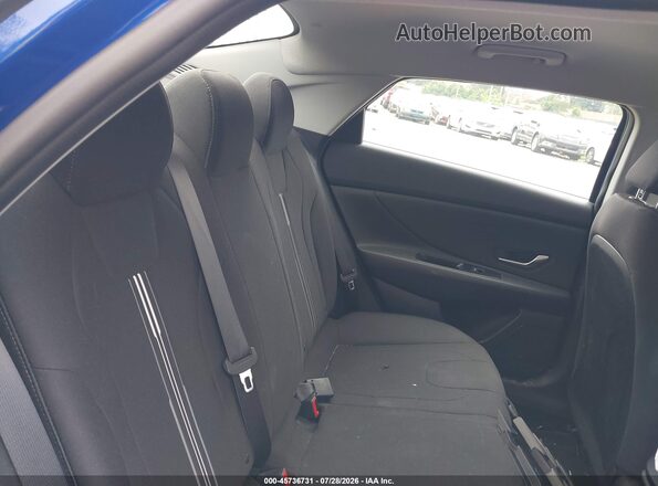 5NPLS4AG6MH034253 2021 HYUNDAI ELANTRA Blue VIN sticker view