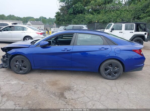 5NPLS4AG6MH034253 2021 HYUNDAI ELANTRA Blue 