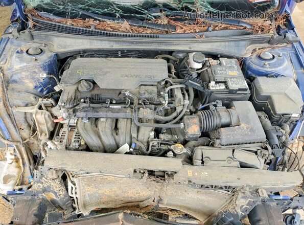 5NPLS4AG6NH057310 2022 HYUNDAI ELANTRA Blue Vista interior trasera