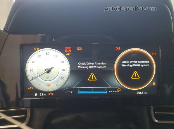5NPLS4AG6NH069179 2022 HYUNDAI ELANTRA Серебряный Вид щитка приборов