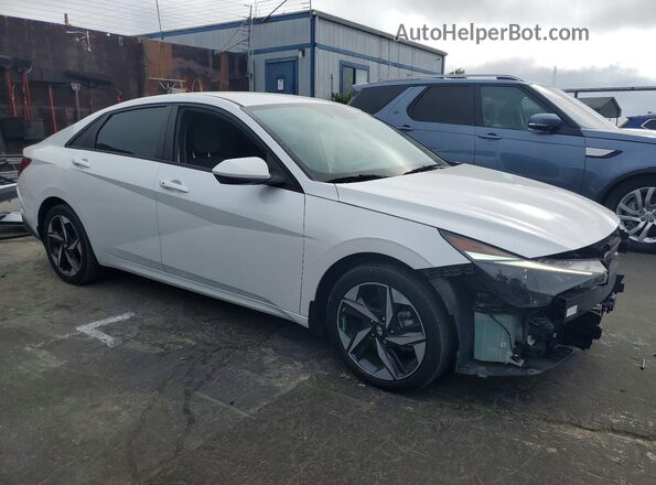 5NPLS4AG6PH097745 2023 HYUNDAI ELANTRA White წინა მარჯვენა
