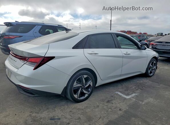 5NPLS4AG6PH097745 2023 HYUNDAI ELANTRA White უკანა მარჯვენა