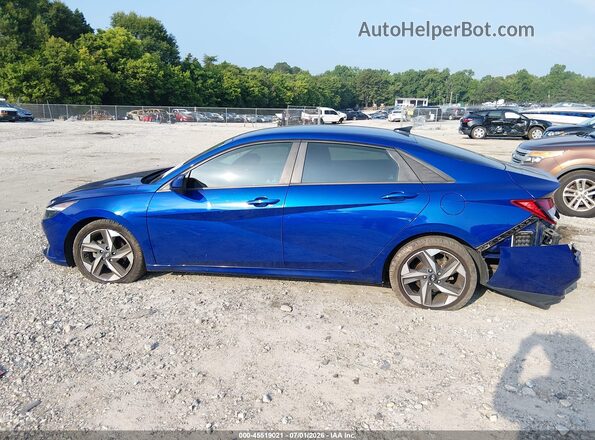5NPLS4AG6PH101096 2023 HYUNDAI ELANTRA Blue სალონის 360-გრადუსიანი ხედი