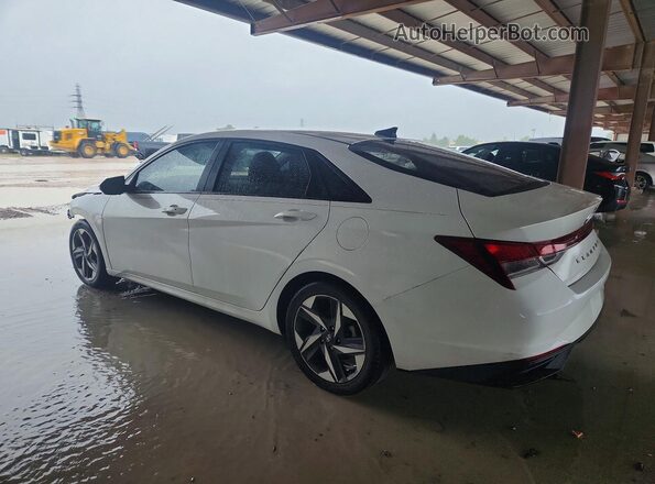 5NPLS4AG6PH113376 2023 HYUNDAI ELANTRA Белый Задняя левая четверть