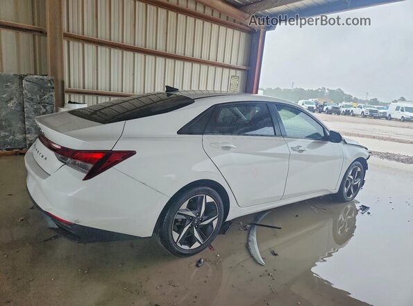 5NPLS4AG6PH113376 2023 HYUNDAI ELANTRA Белый Задняя правая четверть