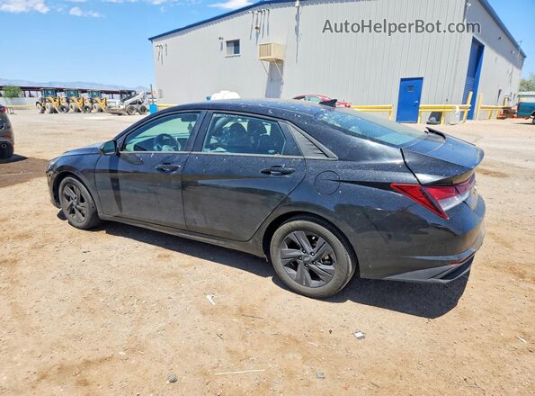 5NPLS4AG7NH065934 2022 HYUNDAI ELANTRA Black Հետևի ձախ