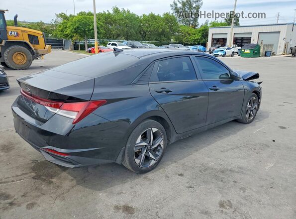 5NPLS4AG7PH116626 2023 HYUNDAI ELANTRA Черный Задняя правая четверть