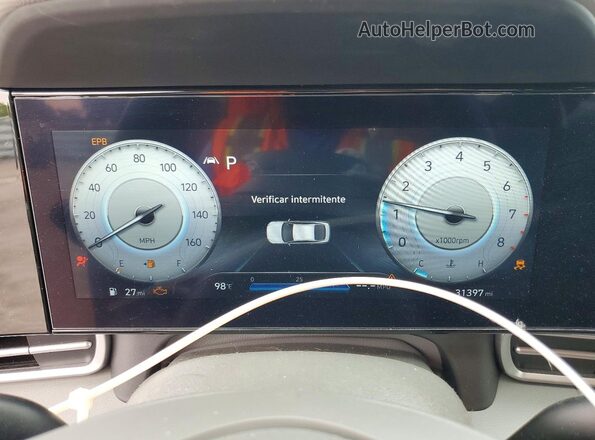 5NPLS4AG7PH116626 2023 HYUNDAI ELANTRA Черный Вид щитка приборов