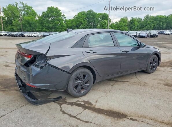 5NPLS4AG8MH047943 2021 HYUNDAI ELANTRA Charcoal Задня права чверть