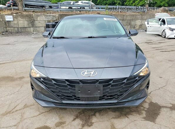 5NPLS4AG8MH047943 2021 HYUNDAI ELANTRA Charcoal Вид спереду