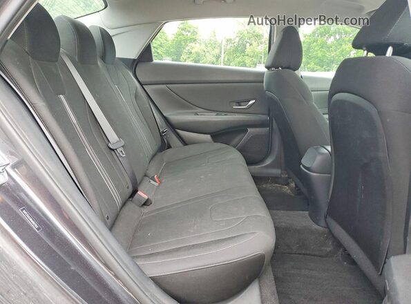 5NPLS4AG8MH047943 2021 HYUNDAI ELANTRA Charcoal Вид задніх сидінь
