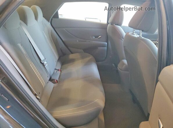 5NPLS4AG8PH098198 2023 HYUNDAI ELANTRA Charcoal Vista de los asientos traseros