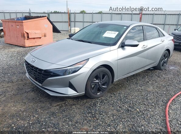 5NPLS4AG9MH051273 2021 HYUNDAI ELANTRA Silver Передня ліва чверть