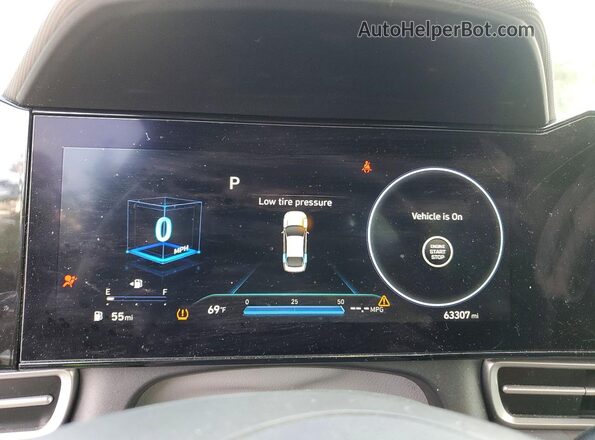5NPLS4AG9PH091390 2023 HYUNDAI ELANTRA Черный Вид щитка приборов
