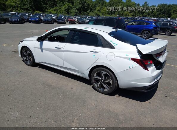 5NPLS4AG9PH092247 2023 HYUNDAI ELANTRA Белый Задняя левая четверть