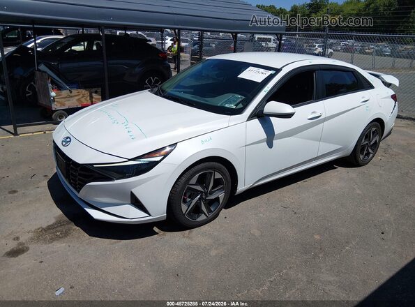 5NPLS4AG9PH092247 2023 HYUNDAI ELANTRA Белый Передняя левая четверть