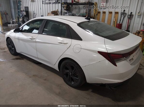 5NPLS4AGXMH001935 2021 HYUNDAI ELANTRA White Հետևի ձախ
