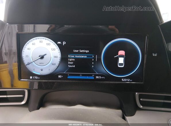 5NPLS4AGXMH001935 2021 HYUNDAI ELANTRA White Հետևի նստատեղերի տեսք
