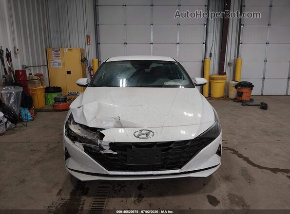 5NPLS4AGXMH001935 2021 HYUNDAI ELANTRA White Սալոնի հետևի տեսք
