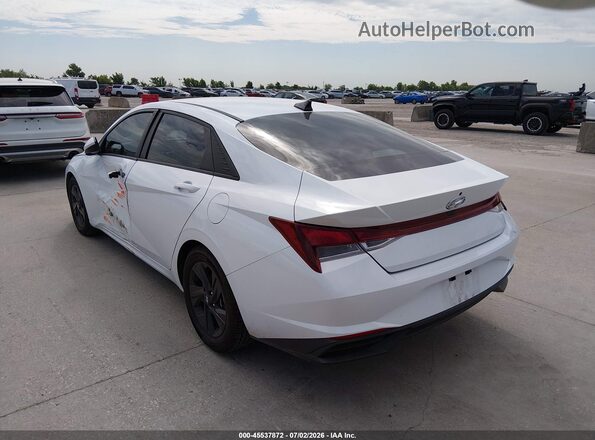 5NPLS4AGXMH035731 2021 HYUNDAI ELANTRA White Tył lewy