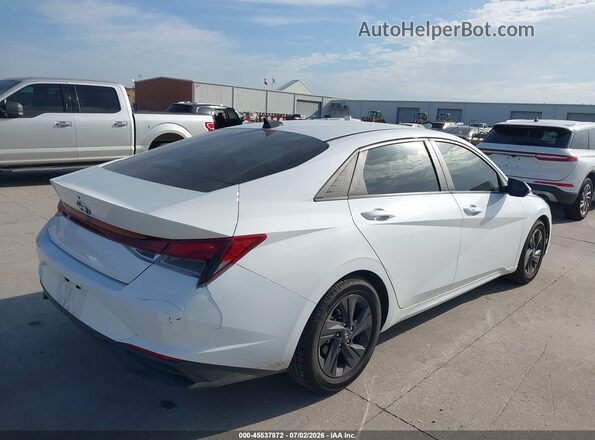 5NPLS4AGXMH035731 2021 HYUNDAI ELANTRA White Tył prawy