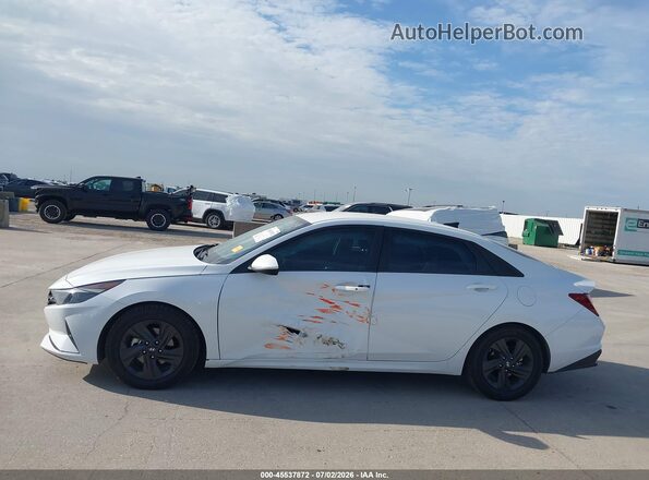 5NPLS4AGXMH035731 2021 HYUNDAI ELANTRA White Widok wnętrza 360 stopni