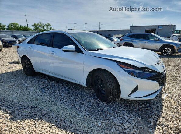 5NPLS4AGXNH057343 2022 HYUNDAI ELANTRA White წინა მარჯვენა