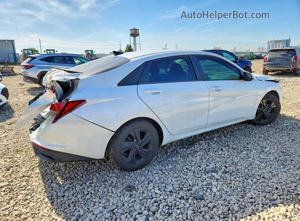 5NPLS4AGXNH057343 2022 HYUNDAI ELANTRA White უკანა მარჯვენა
