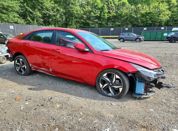 5NPLS4AGXPH111730 2023 HYUNDAI ELANTRA Red წინა მარჯვენა