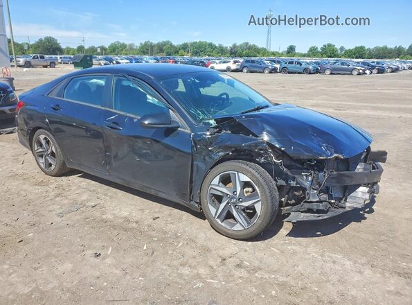 5NPLS4AGXPH113106 2023 HYUNDAI ELANTRA Black Delantero derecho