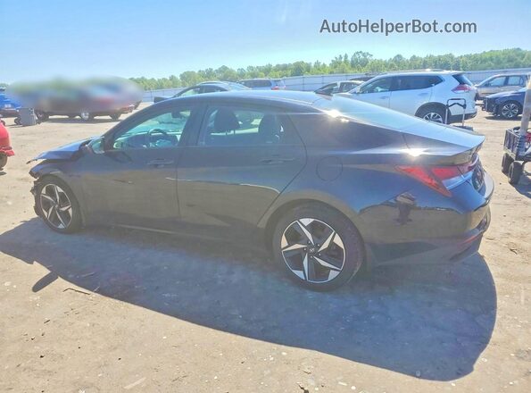 5NPLS4AGXPH113106 2023 HYUNDAI ELANTRA Black Trasero izquierdo