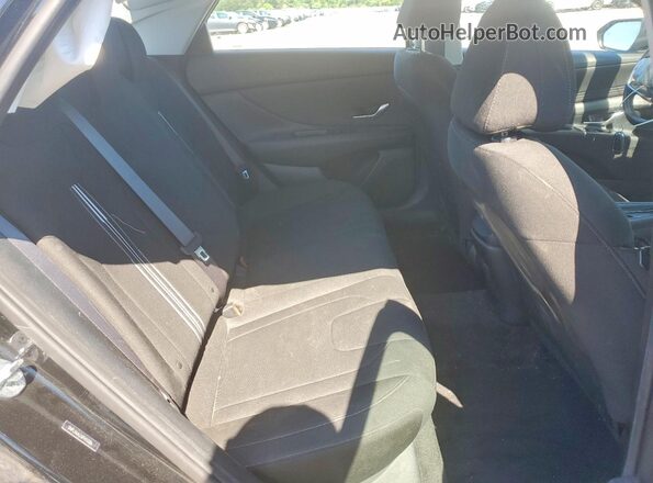 5NPLS4AGXPH113106 2023 HYUNDAI ELANTRA Black Vista de los asientos traseros