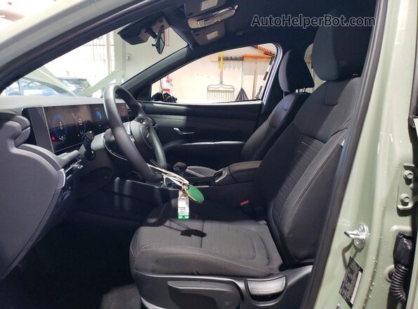 5NTJADDE7SH140519 2025 HYUNDAI SANTA Зеленый Вид салона спереди
