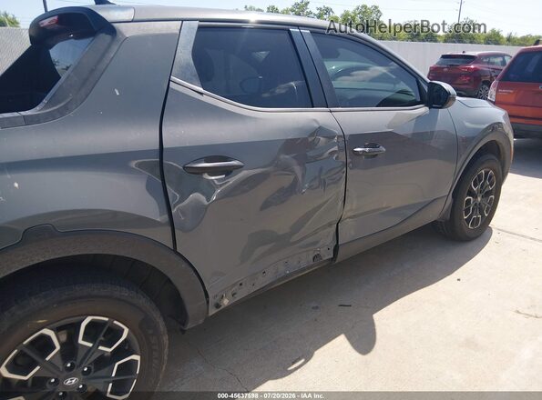 5NTJB4AE8NH018631 2022 HYUNDAI SANTA CRUZ Gray Widok z przodu
