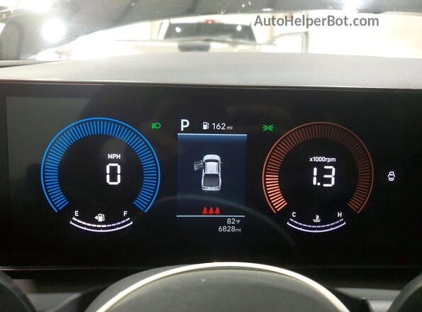 5NTJB4DE5TH160850 2026 HYUNDAI SANTA Black Instrument cluster view