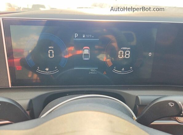 5NTJB4DE7TH157285 2026 HYUNDAI SANTA Gray Vista del cuadro de instrumentos