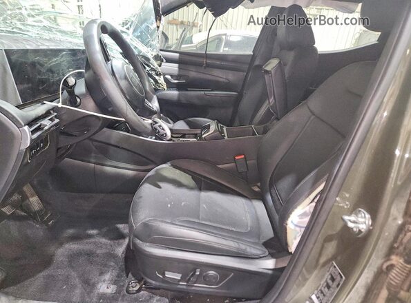 5NTJB4DEXSH130838 2025 HYUNDAI SANTA Green წინა სალონის ხედი