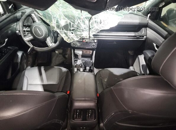 5NTJB4DEXSH130838 2025 HYUNDAI SANTA Green წინა პანელის ხედი