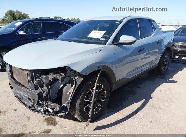 5NTJBDAE2NH019757 2022 HYUNDAI SANTA CRUZ Blue წინა მარცხენა ხედი სამი მეოთხედიდან
