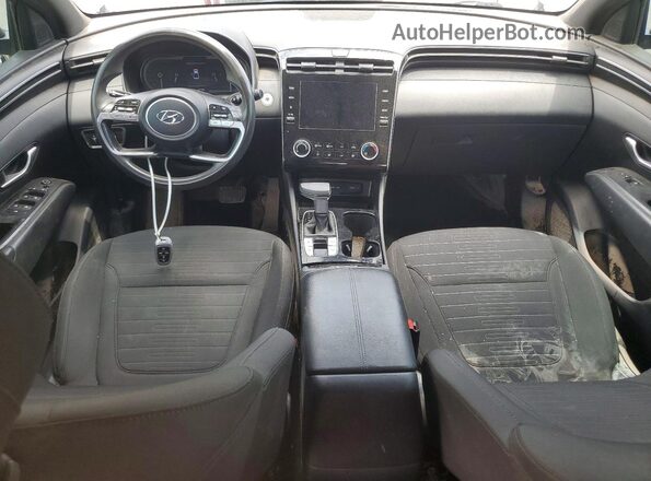 5NTJBDAE4NH001518 2022 HYUNDAI SANTA Gray Widok deski rozdzielczej