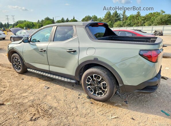 5NTJBDAE6NH021091 2022 HYUNDAI SANTA Зеленый Задняя левая четверть