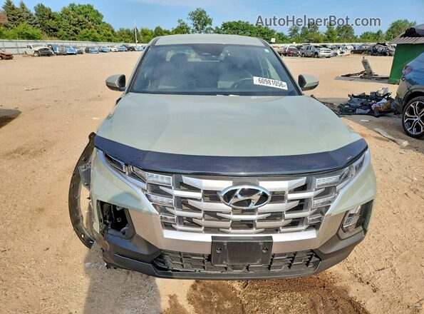 5NTJBDAE6NH021091 2022 HYUNDAI SANTA Зеленый Вид спереди